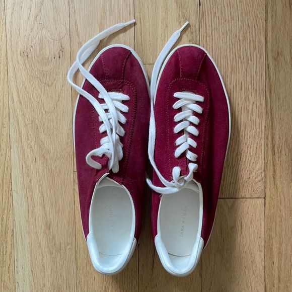 Zara Shoes - NWOT: Zara Sneakers - Size 39 | Maroon